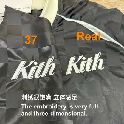 37도 / KITH 24SS CHECKERED SATIN