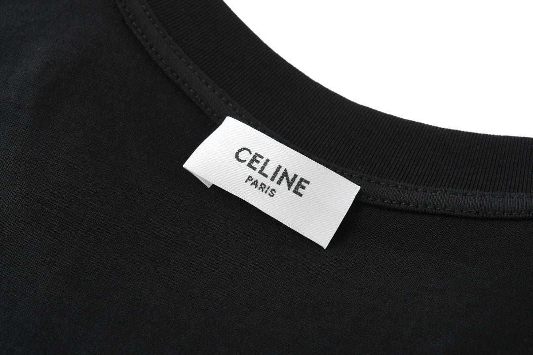 잔디 / 셀린느 반팔티 , Celine 23ss 레드 비즈 반팔