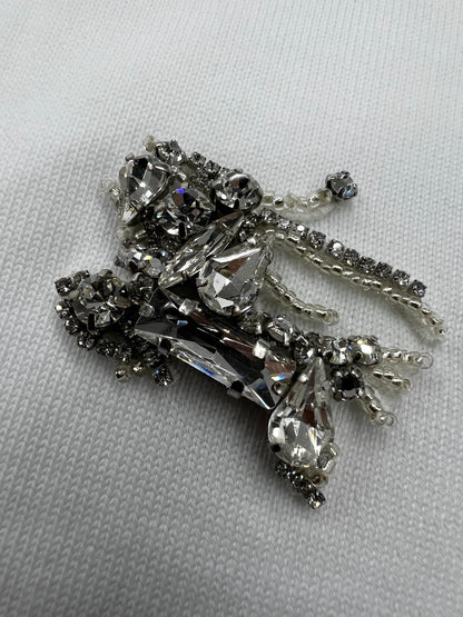 대리석 / BBR, 23 화이트 다이아몬드 라벨 반팔 티셔츠