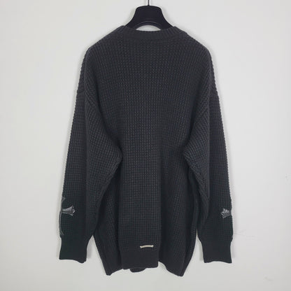 GTR / 크롬하츠 캐시미어 와플 스웨터
