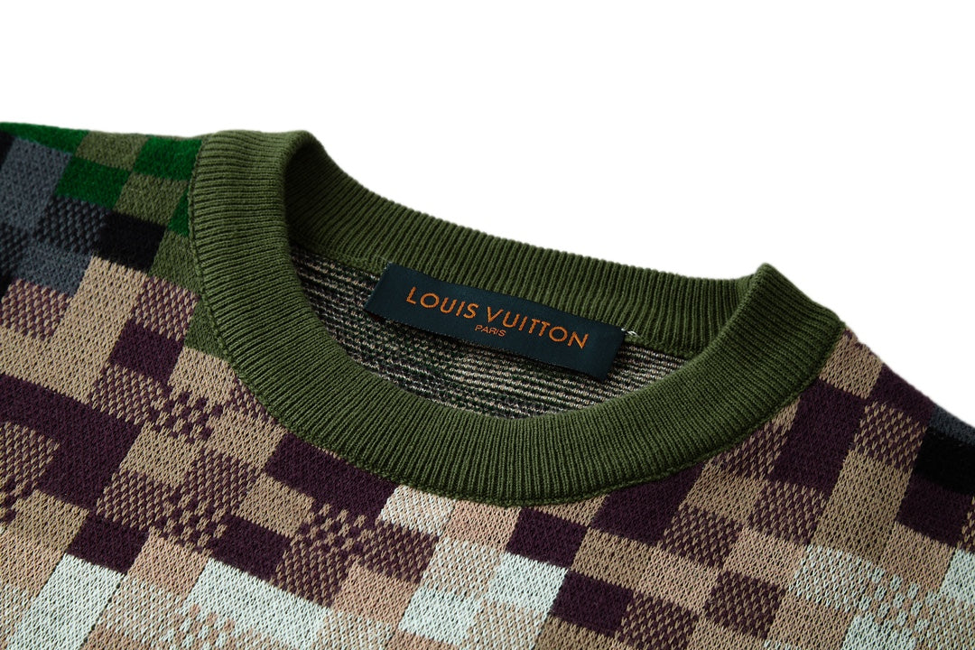 잔디 / 루이비통 카무플라주 모자이크 스웨터
