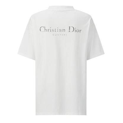 잔디 / 디올 데미지 반팔 티셔츠 Dior23FW 디스트레스드 프린트 반팔