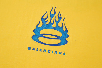 잔디집 / 발렌시아가 반팔티 , Balenciaga 24SS 플레임 8 티셔츠