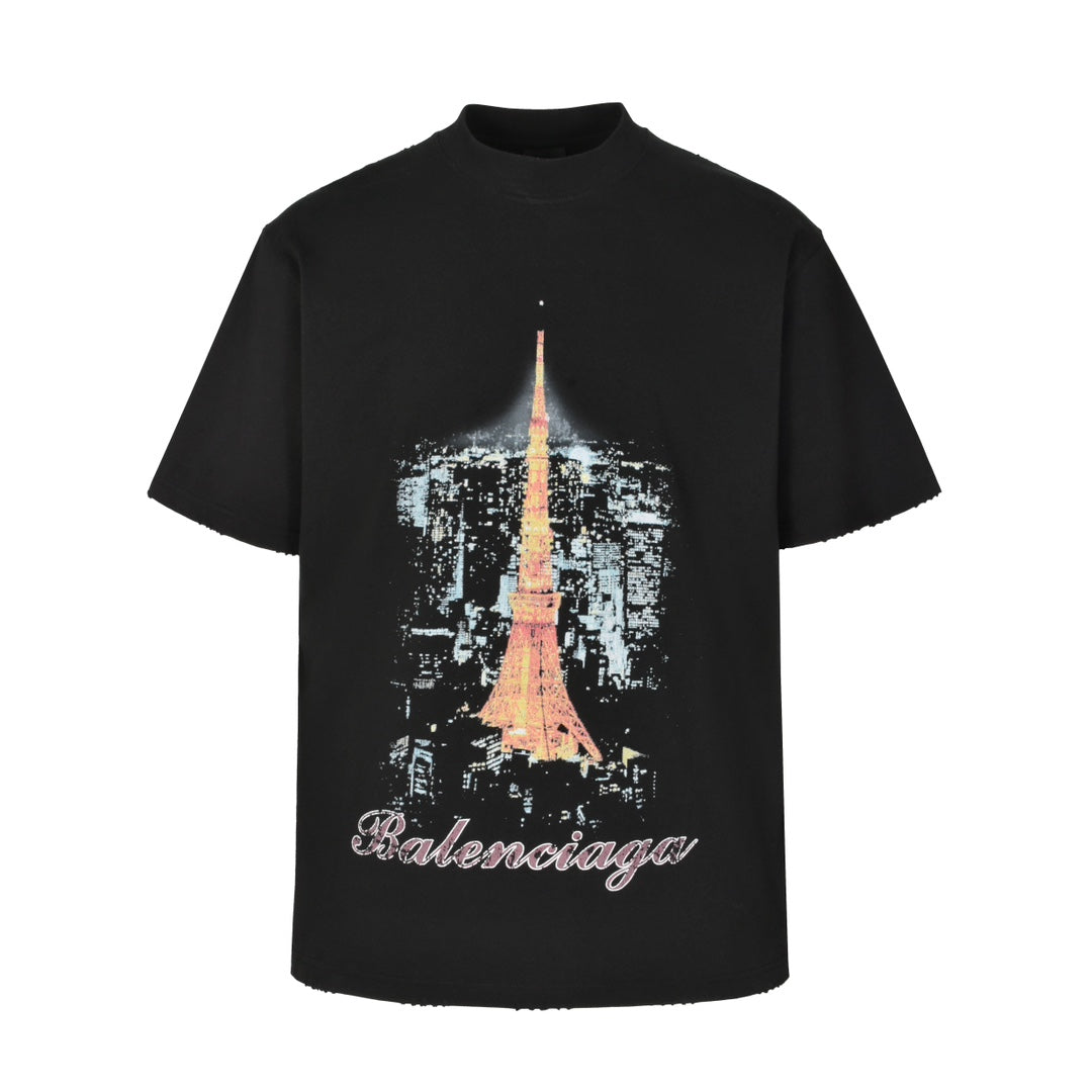 잔디집 / 발렌시아가 반팔티 , Balenciaga Japan Ginza Limited Tokyo Tower 반팔티