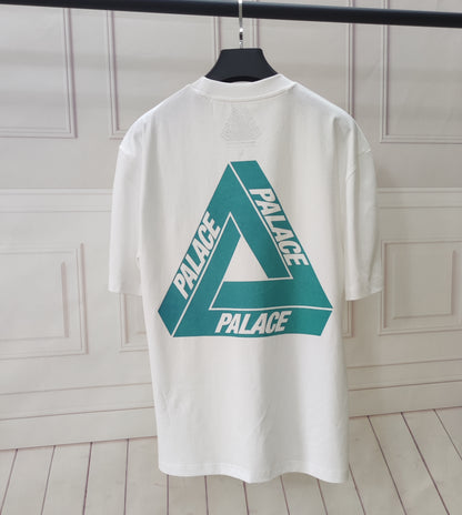 탑팔라스 / 팔라스 반팔티 ,  Palace Reacto Tri-Ferg T-Shirt White