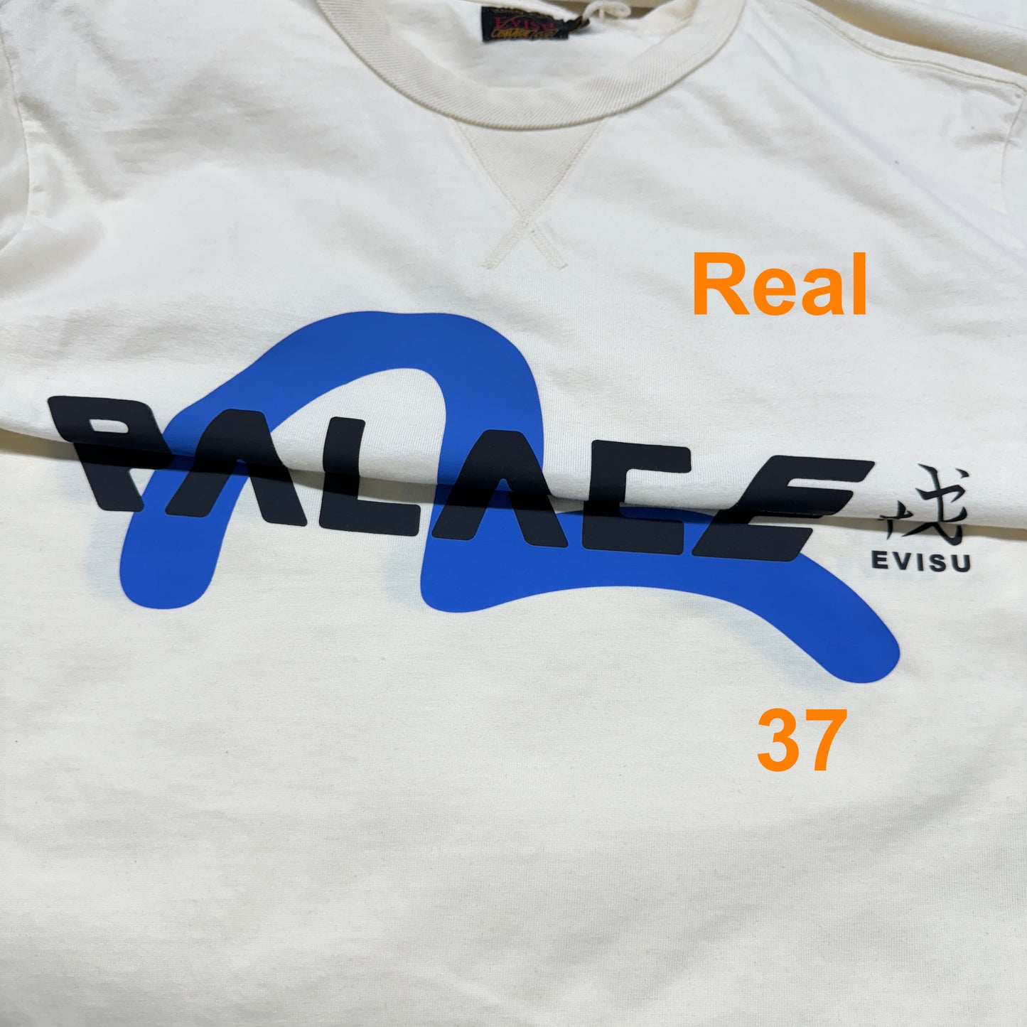 37도 / PALACE EVISU T-SHIRT