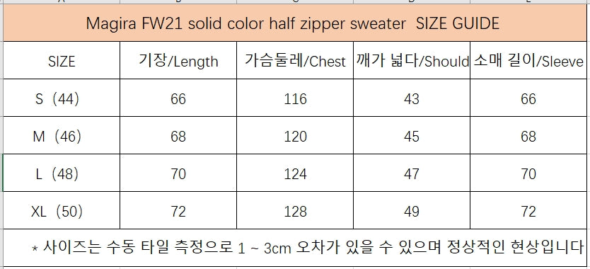 탑아키마 / 메종마르지엘라 니트 집업 스웨터