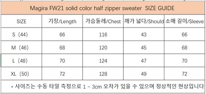 탑아키마 / 메종마르지엘라 니트 집업 스웨터