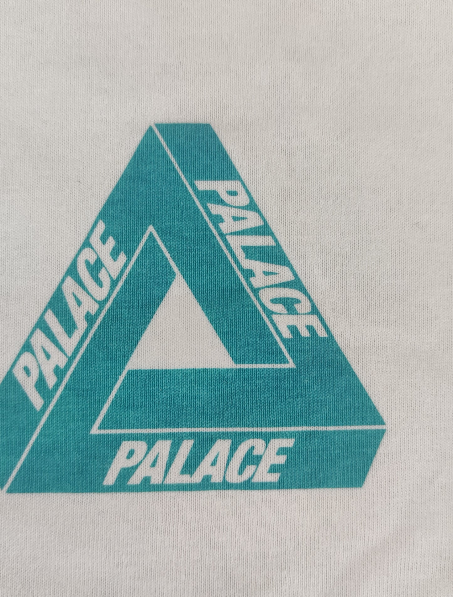 탑팔라스 / 팔라스 반팔티 ,  Palace Reacto Tri-Ferg T-Shirt White
