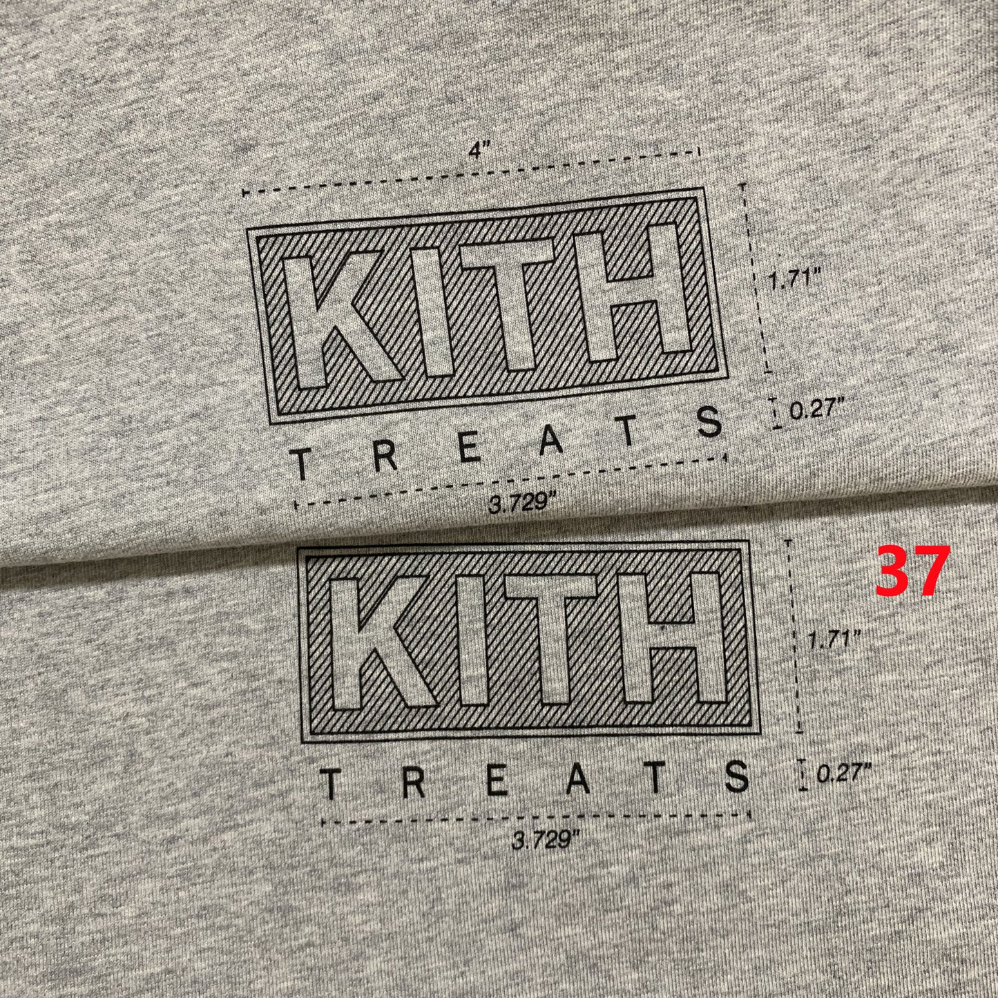 37도 / KITH TREATS ARCHITECT TEE