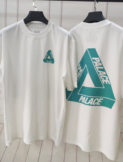 탑팔라스 / 팔라스 반팔티 ,  Palace Reacto Tri-Ferg T-Shirt White