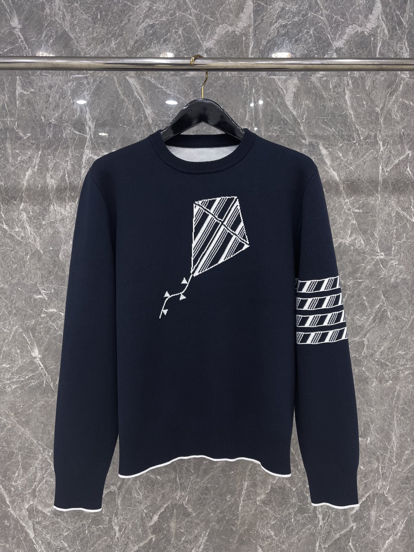 대리석 / 톰브라운 니트 스웨터   2가지색상