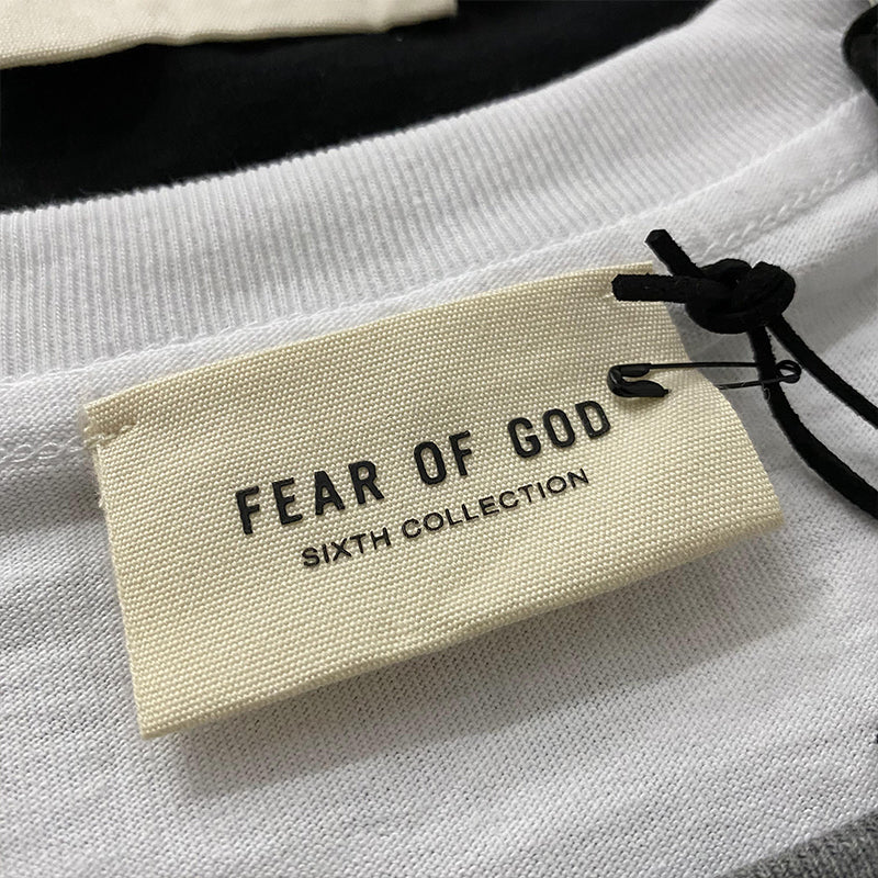세나 / FOG FEAR OF GOD 일곱 번째 시즌 메인 라인 하이 스트리트 루즈 3M 반사 FG 리치 반팔 티셔츠