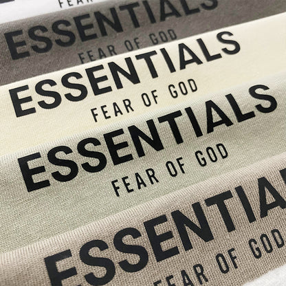 세나 / FOG ESSENTIALS FEAR OF GOD 더블 라인 하이 스트리트 캐주얼 3M 반사 반팔 폴로 셔츠