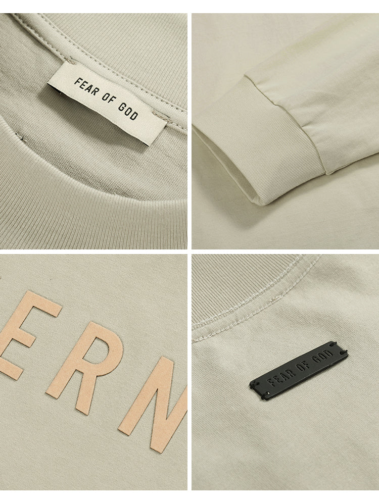 세나 /  FEAR OF GOD FOG 8 시즌 본선 ETERNAL 이터널 시리즈 루즈 후록킹프린트 긴소매