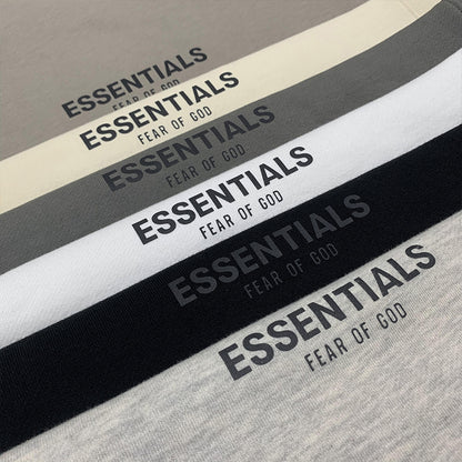 세나 / FOG ESSENTIALS FEAR OF GOD 일곱 번째 시즌 더블 라인 하이 스트리트 반사 문자 스탠드 칼라 스웨터