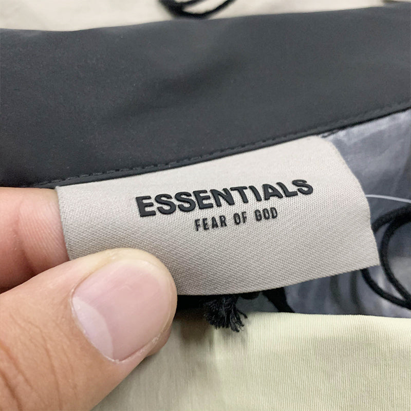 세나 / FOG ESSENTIALS FEAR OF GOD 일곱 번째 시즌 더블 트랙 하이 스트리트 3M 반사 코치 재킷