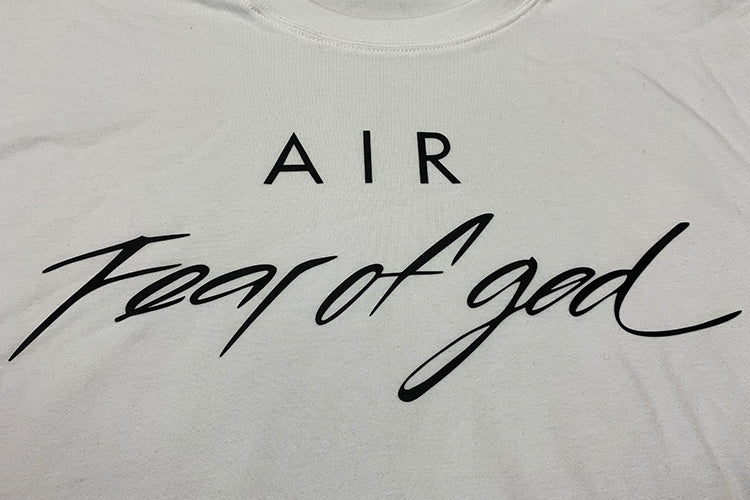 세나 / 탑 FOG AIR FEAR OF GOD 콜라보레이션 루즈핏 나시 민소매티셔츠