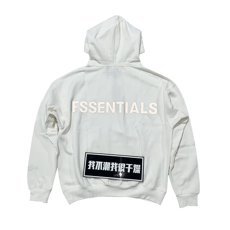 세나 /  FOG ESSENTIALS FEAR OF GOD 더블 라인 하이 스트리트 반사 문자 프린트 후드 스웨터