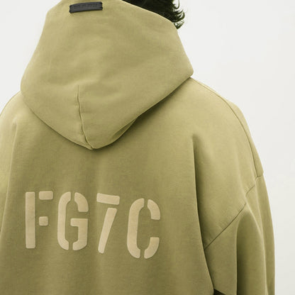 세나 /  FOG FEAR OF GOD 일곱 번째 시즌 메인 라인 FG7C 프린트 후드 티 올드 루즈 스웨터