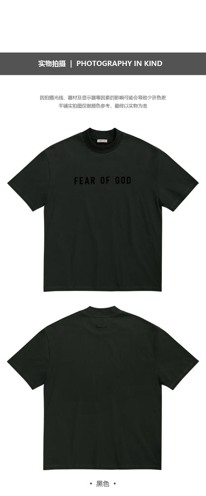 세나 / FOG FEAR OF GOD 시즌 8 메인 라인 하이 스트리트 루즈 레저 타임리스 시리즈 프린트 반소매