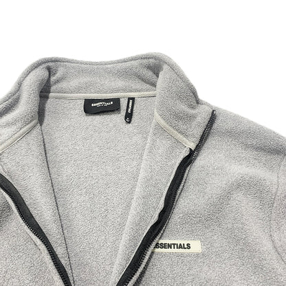 세나 / FOG ESSENTIALS FEAR OF GOD 더블 라인 하이 스트리트 폴라 플리스 하프 지퍼 스탠드 칼라 스웨터