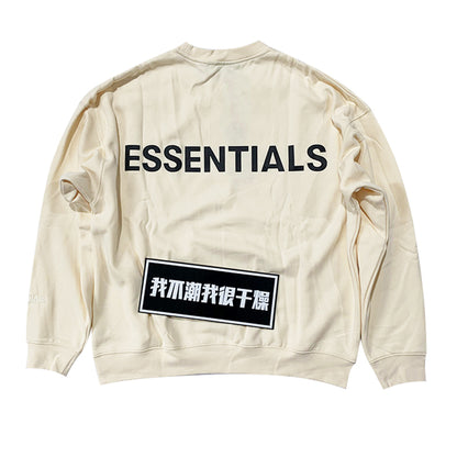 세나 / FOG ESSENTIALS FEAR OF GOD 더블 라인 하이 스트리트 루즈 3M 반사 풀오버 스웨터