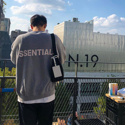 세나 / FOG ESSENTIALS FEAR OF GOD 더블 라인 하이 스트리트 루즈 3M 반사 풀오버 스웨터