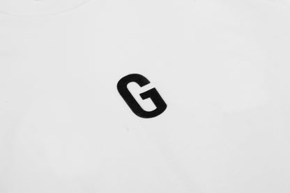 세나 /  FEAR OF GOD FOG 공동 하이 스트리트 조수 브랜드 양각 인쇄 느슨한 라운드 넥 반팔 티셔츠