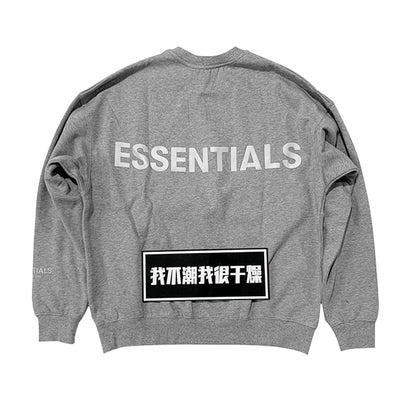 세나 / FOG ESSENTIALS FEAR OF GOD 더블 라인 하이 스트리트 루즈 3M 반사 풀오버 스웨터