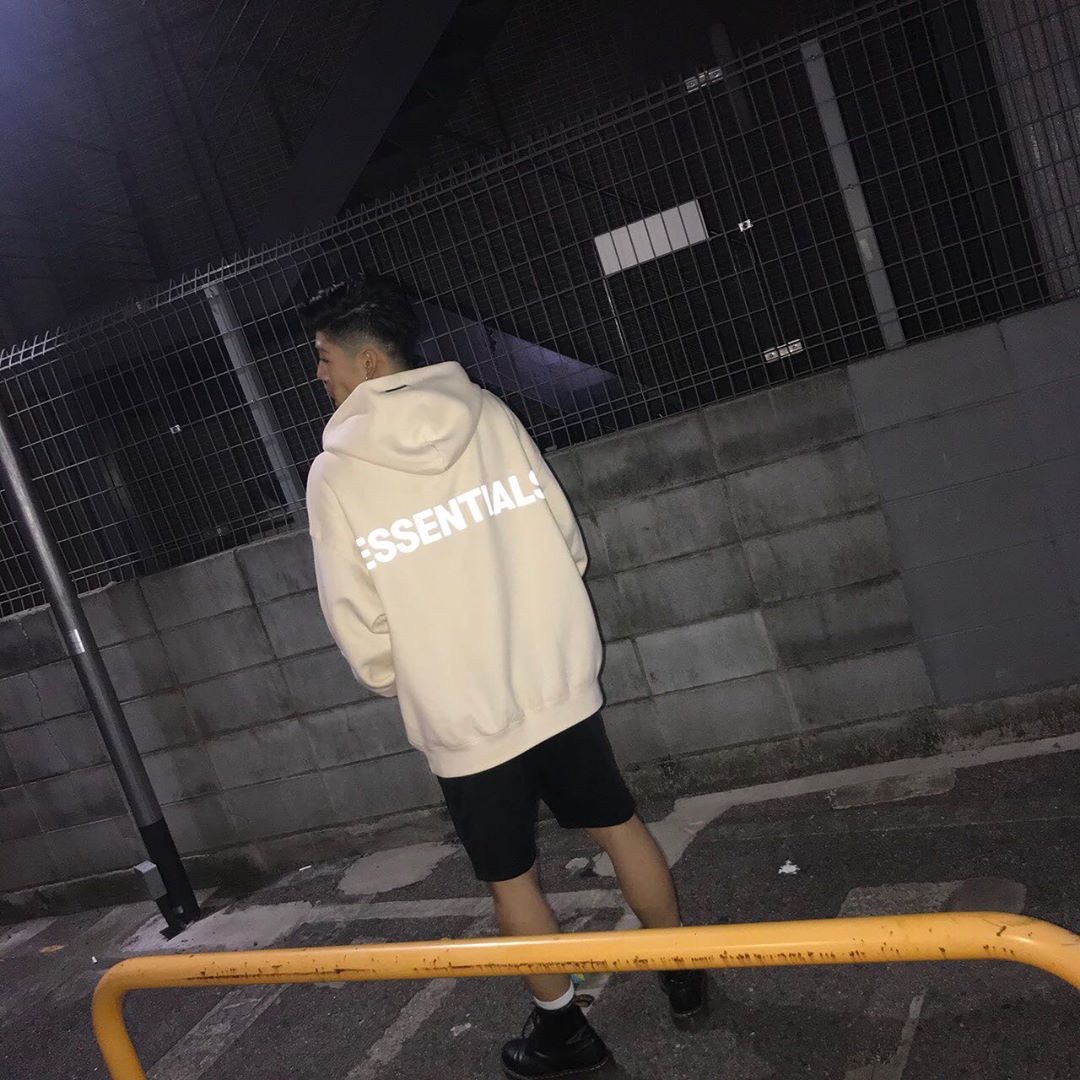 세나 /  FOG ESSENTIALS FEAR OF GOD 더블 라인 하이 스트리트 3M 반사후드