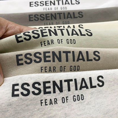 세나 / FOG ESSENTIALS FEAR OF GOD 더블 라인 하이 스트리트 캐주얼 3M 반사 반팔 폴로 셔츠