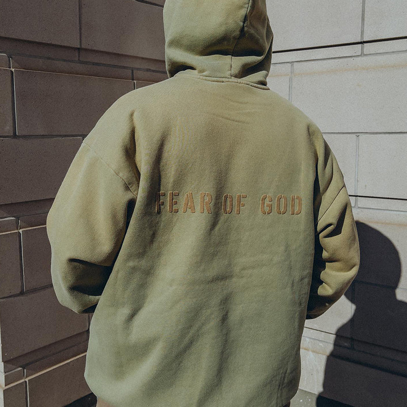 세나 / FOG FEAR OF GOD 7C 일곱 번째 시즌 메인 라인 하이 스트리트 FG 몰려 들고 까마귀 프린트 후드 스웨터