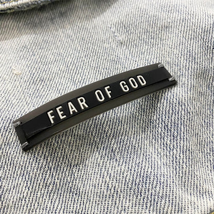 세나 / FOG FEAR OF GOD 시즌 6 메인 라인 하이 스트리트 루즈 헤비 워시 올드 데님 재킷