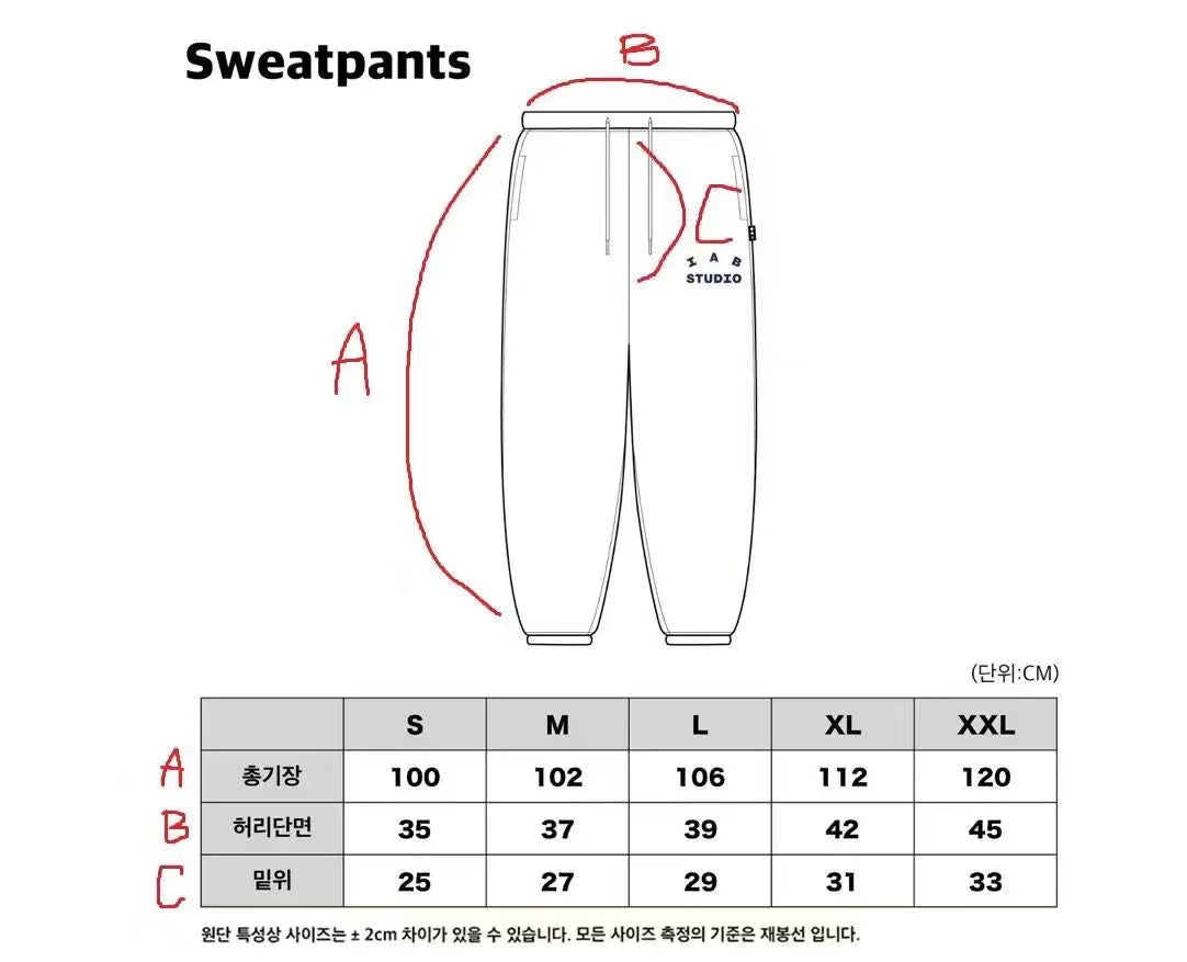 탑아이앱 / 아이앱 스웨트팬츠 / Sweatpants