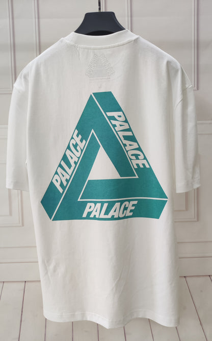 탑팔라스 / 팔라스 반팔티 ,  Palace Reacto Tri-Ferg T-Shirt White