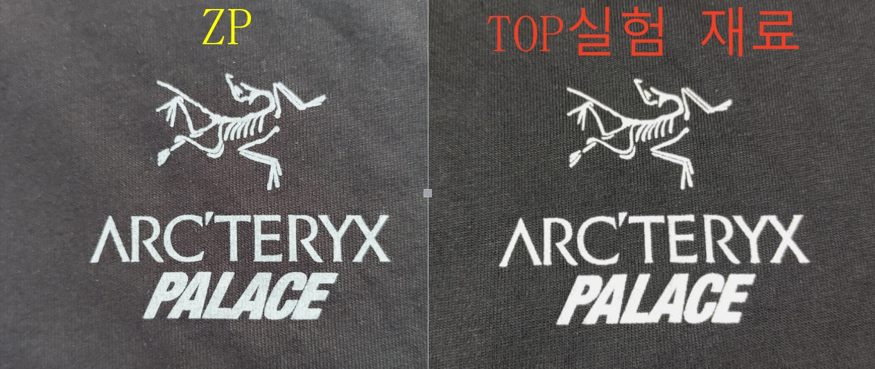 탑팔라스 / 팔라스 아크테릭스 콜라보 반팔티 , Palace x Arc'teryx