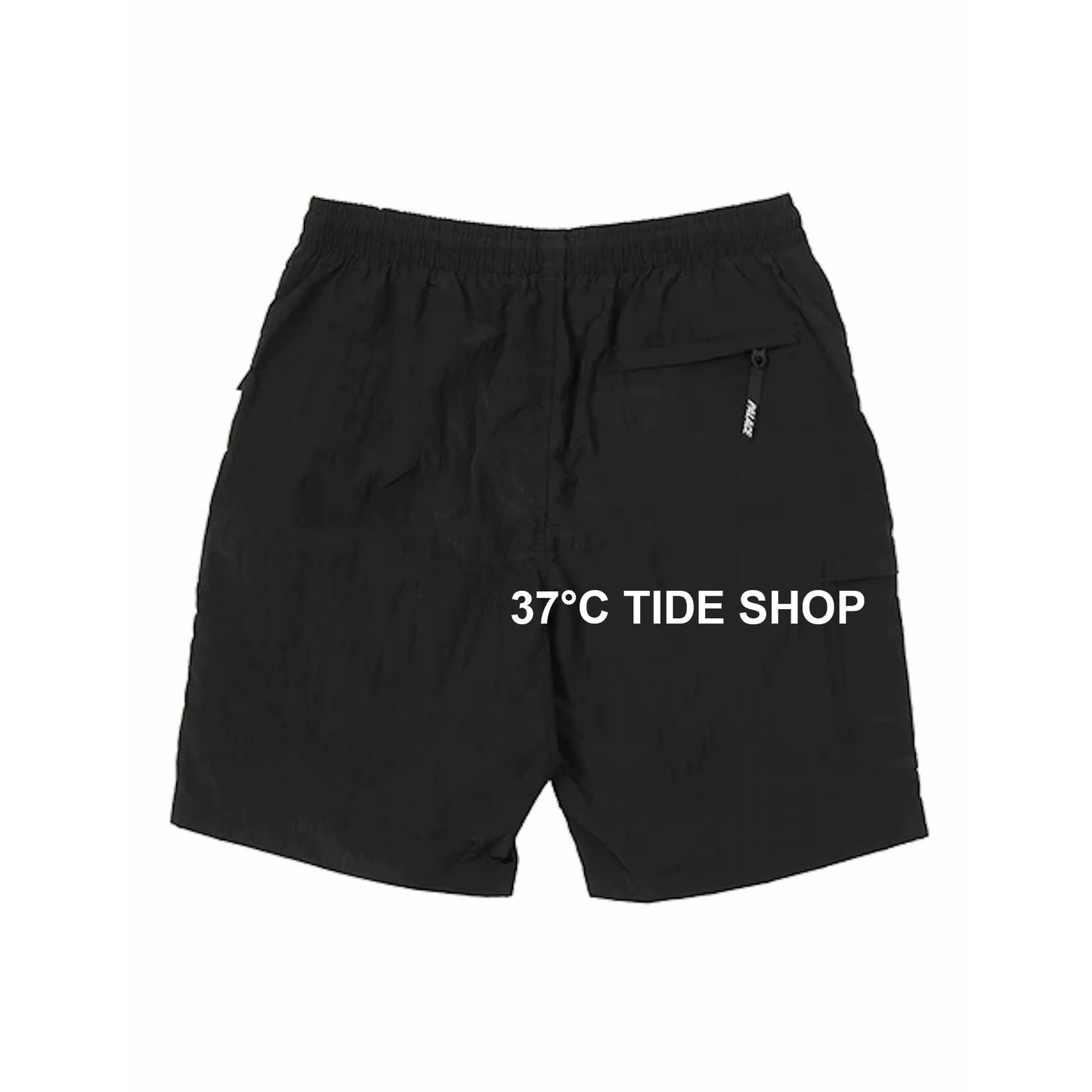 37도 / 팔라스 반바지 , PALACE Cripstop Grid Shorts Black