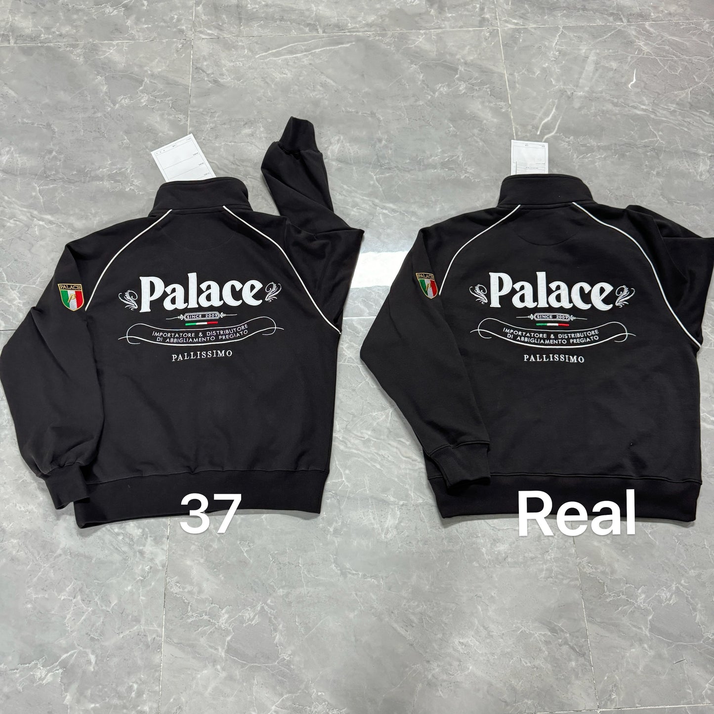 37도 / 팔라스 PALACE SS24 ZIP FUNNEL