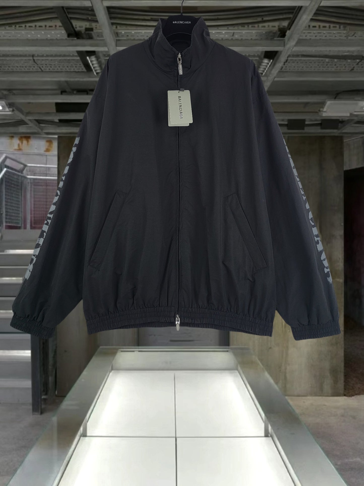 GTR / 발렌시아가 자켓 ,  블러드 레터 프린트 재킷