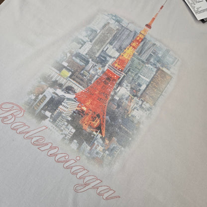 GTR / 발렌시아가 반팔티 , BLCG/24SS Tokyo Limited Tower 반팔