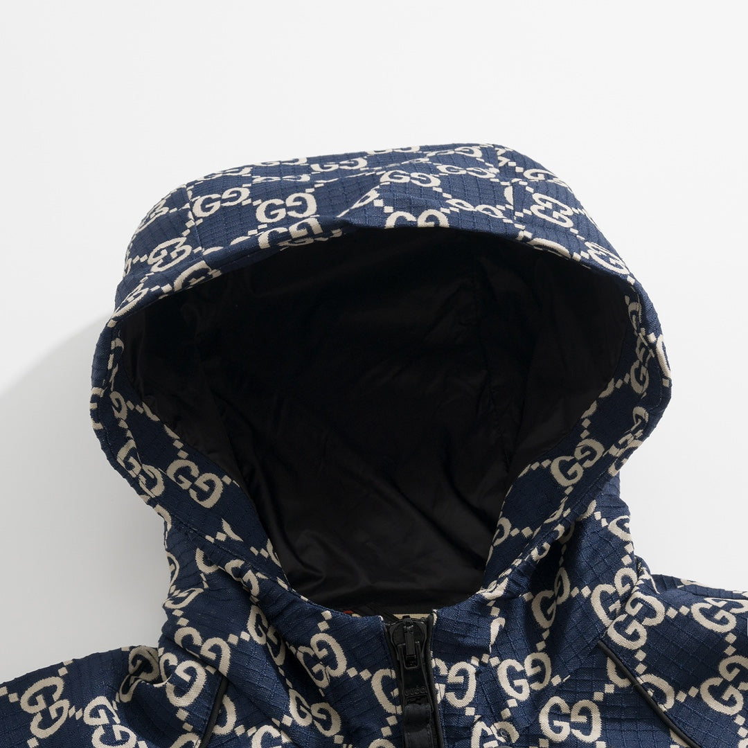BVG / 구찌 바람막이 자켓, 드래곤베이비 고급 체크무늬 자켓