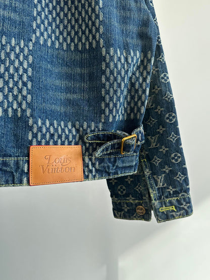 체인2호 / 루이비통 자켓, 1V/Louis x Nigo 조인트 자카드 데님 재킷
