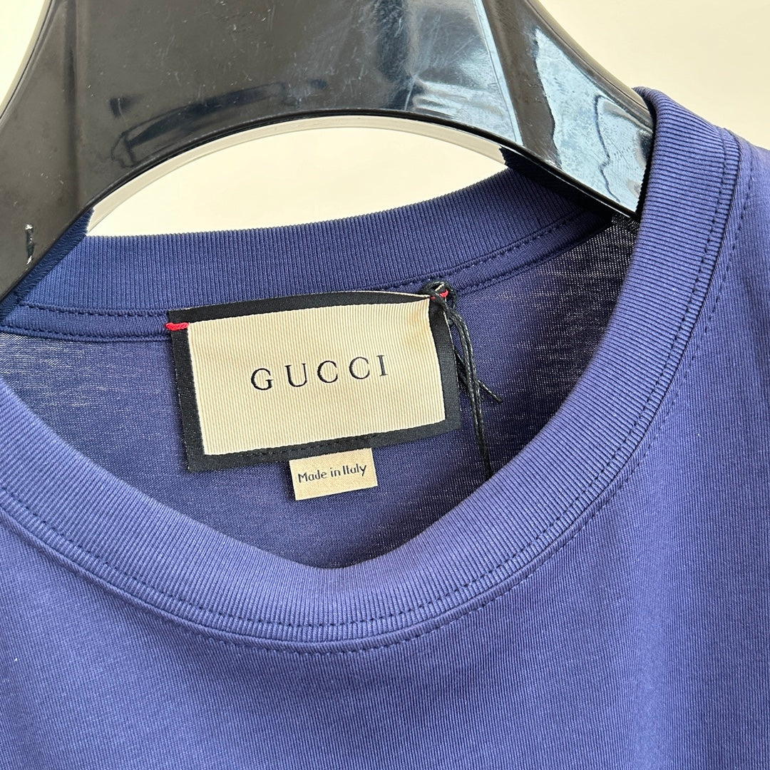 체인2호 / 구찌 반팔, Gucc*/Gucci 24 이른 봄 신작 체리 자수 반팔 티셔츠