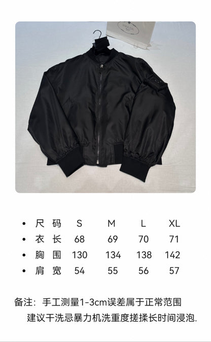 BVG / 프라다 리나일론 자켓,  새로운 스타일 폭격기 재킷