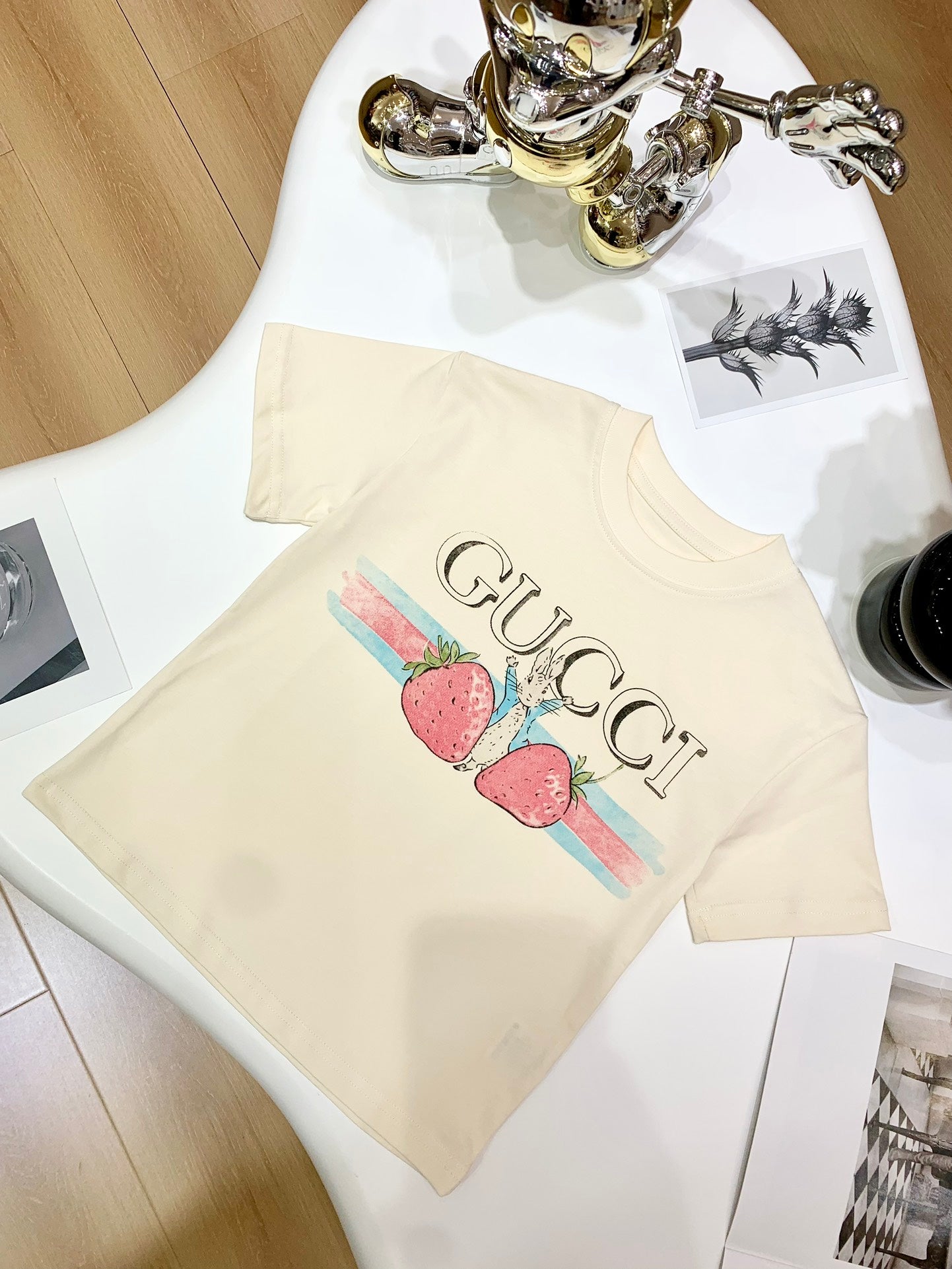 AA / 구찌 반팔티 ,  딸기 프린트 티셔츠