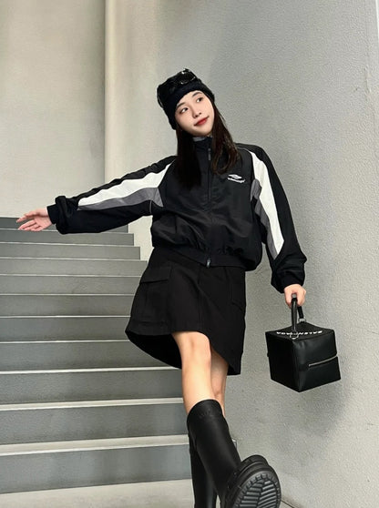 V공장 / Balenciaga 2023FW 패치워크 컬러 블로킹 재킷  2가지 색상