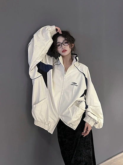 V공장 / Balenciaga 2023FW 패치워크 컬러 블로킹 재킷  2가지 색상