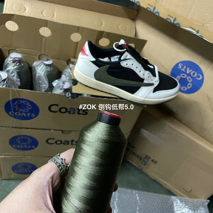 ZOK / 나이키 스캇 덩크 로우 Jordan 1 Retro Low OG SP Travis Scott Olive