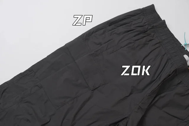 ZOK / 스톤아일랜드 SS23 차콜그레이 와이드 카고팬츠